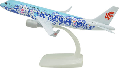 1:400 Standard Edition Airbus A320 Air China Peony Metal Airplane Model Plane