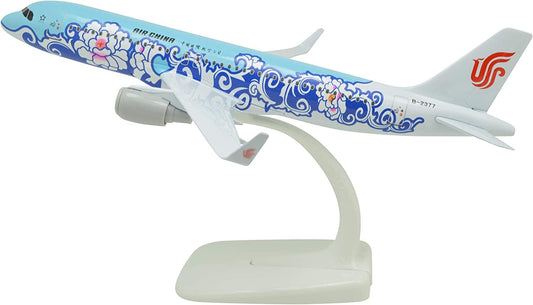 1:400 Standard Edition Airbus A320 Air China Peony Metal Airplane Model Plane