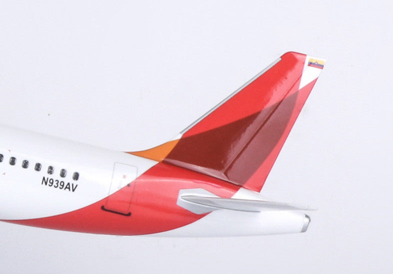 47CM 1:80 Avianca AIRBUS A320neo Passenger Airplane Landing Gears Resin Model