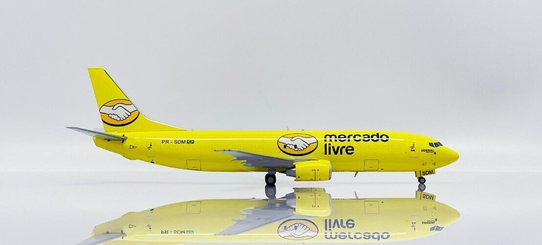 1:200 JC Wings Mercado Livre BOEING 737-400 Passenger Airplane Diecast Model