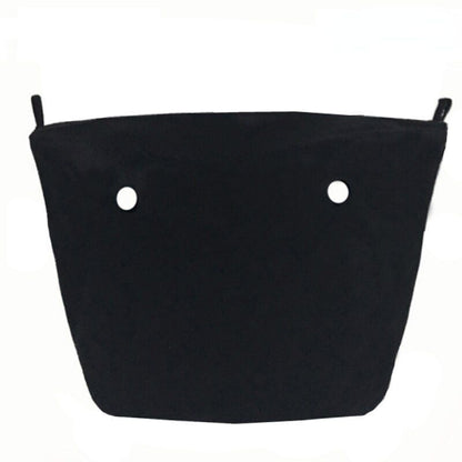 Waterproof Insert Inner Lining Zipper Pocket Bag Handbag Silicone Package Canvas