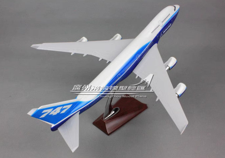 47CM 1:150 BOEING 747-400 Passenger Airplane Resin Aircraft Plane Model