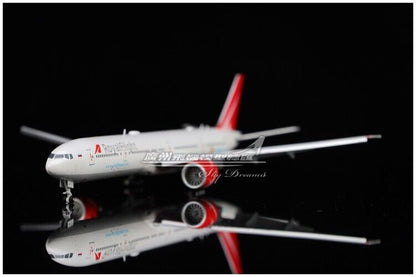 1:400 JC Wings RoyalFlight BOEING 777-300ER Airplane Flap Down Diecast Model