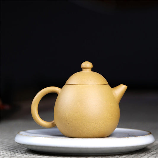 Yixing zisha pottery purple clay pot mud famous dragon eggs 龙蛋 Tea Pot Teapot