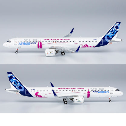 NG 1/400 Airbus factory painted A321neo F-WWBZ alloy aircraft model