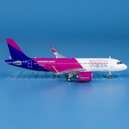 1:400 JC Wings Wizz Air Airbus A320neo Passenger Diecast Aircraft Model