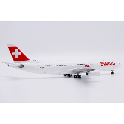 1:400 JC Wings Swiss Airbus A340-300 Passenger Plane Diecast Aircraft Model