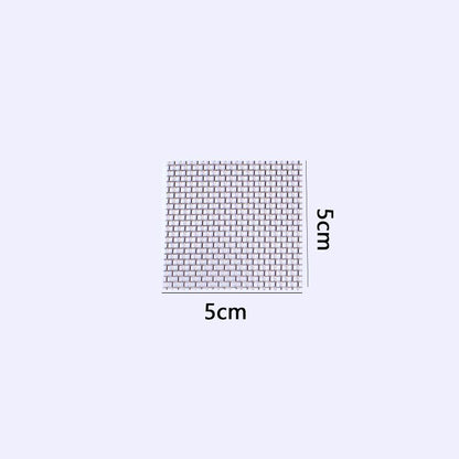 Aquarium Decoration Stainless Steel Wire Mesh Pad Moss Plant Fixing Holder Tools