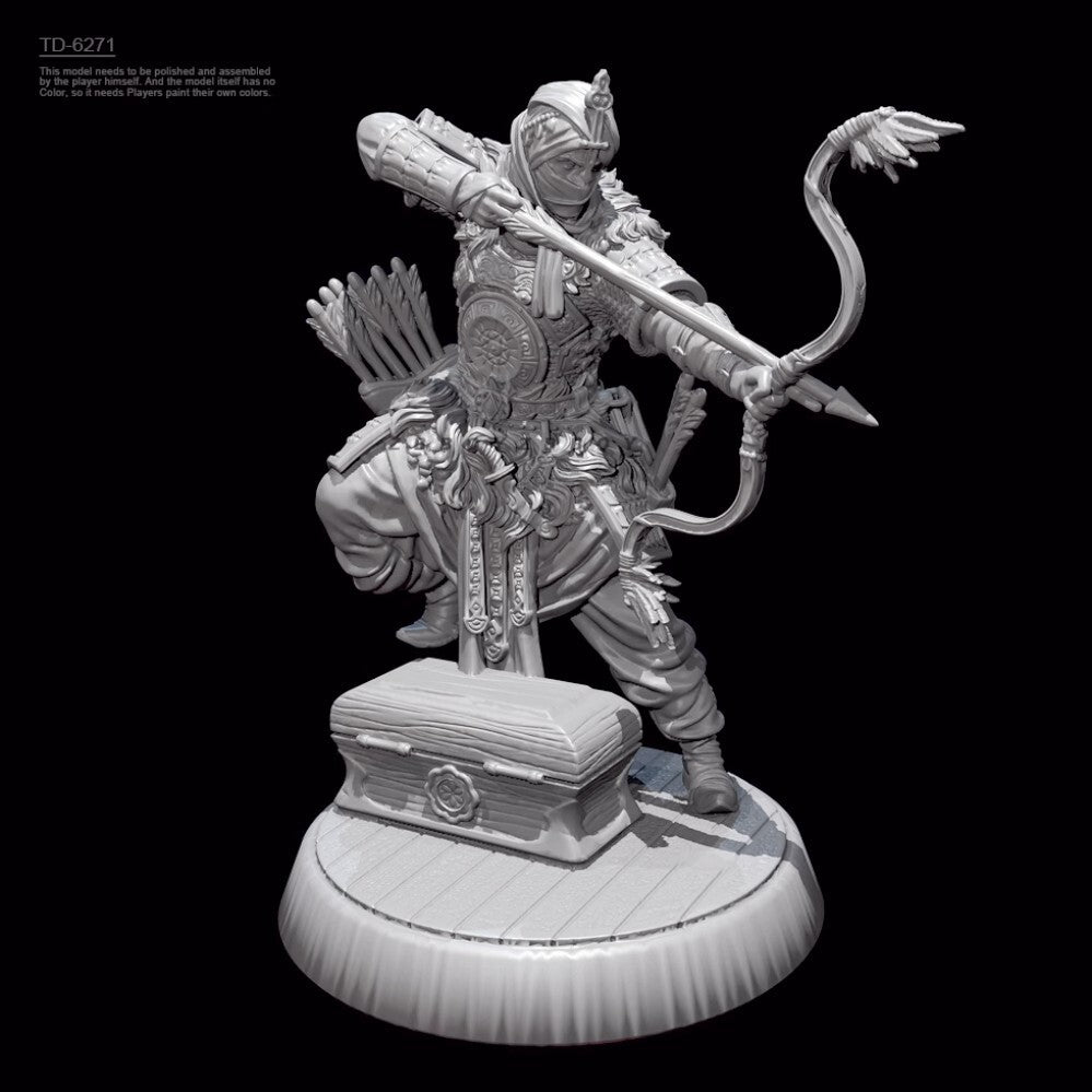 1/24 resin figure model kit Nile Desert Sagittarius 3D Printing Unassembled
