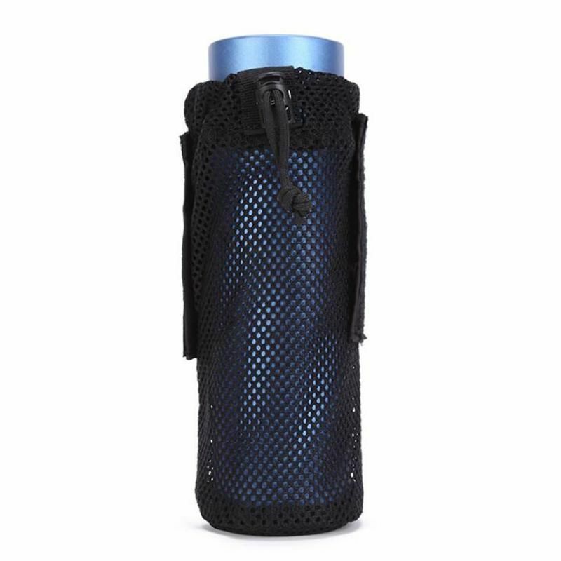 Tactical Water Bottle Pouch Foldable Holster Backpack Sports Water Sleeve Bag