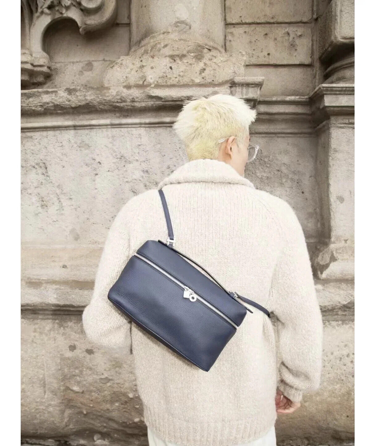 Commuting Simple Single Shoulder Handbag Lunch Box Bag Cosmetic Bag