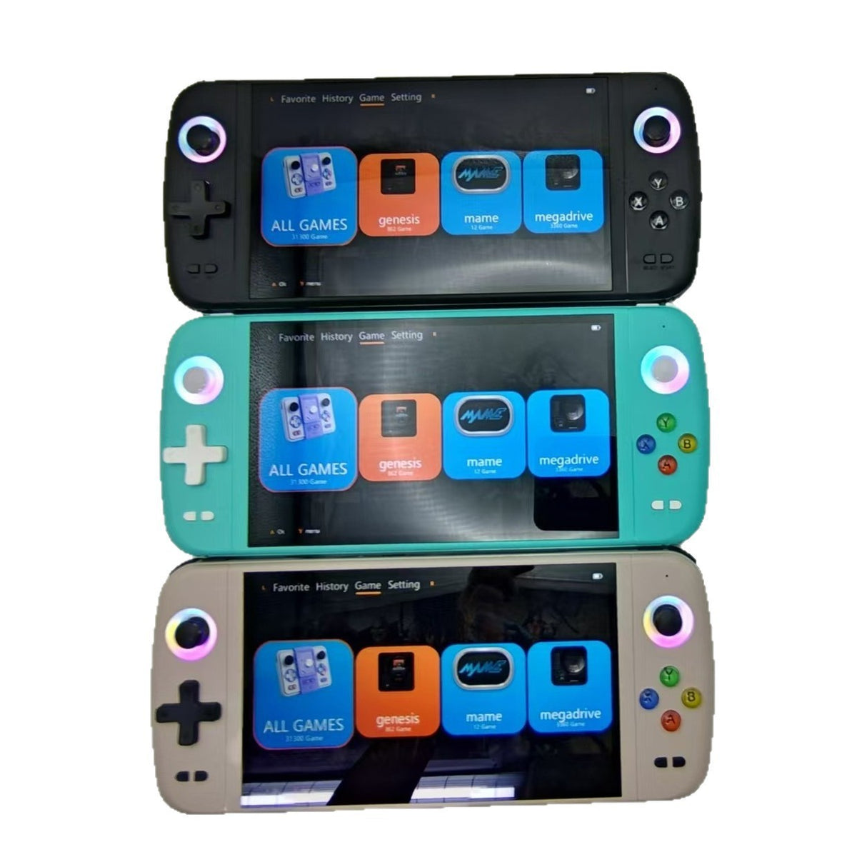 M27 Handheld Game Console 7.0'' Portable Pocket Retro Handheld Video Game