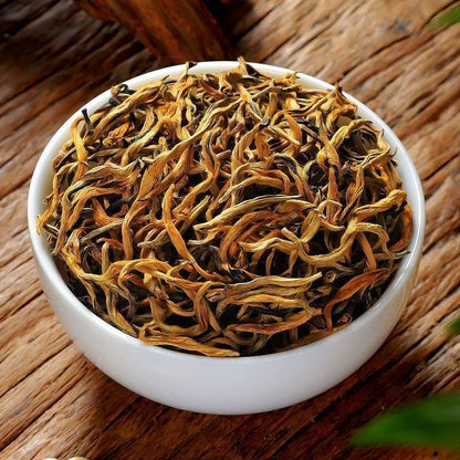 Premium Dianhong Golden Bud Tea Honey Fragrance Ancient Tree Gongfu Black Tea