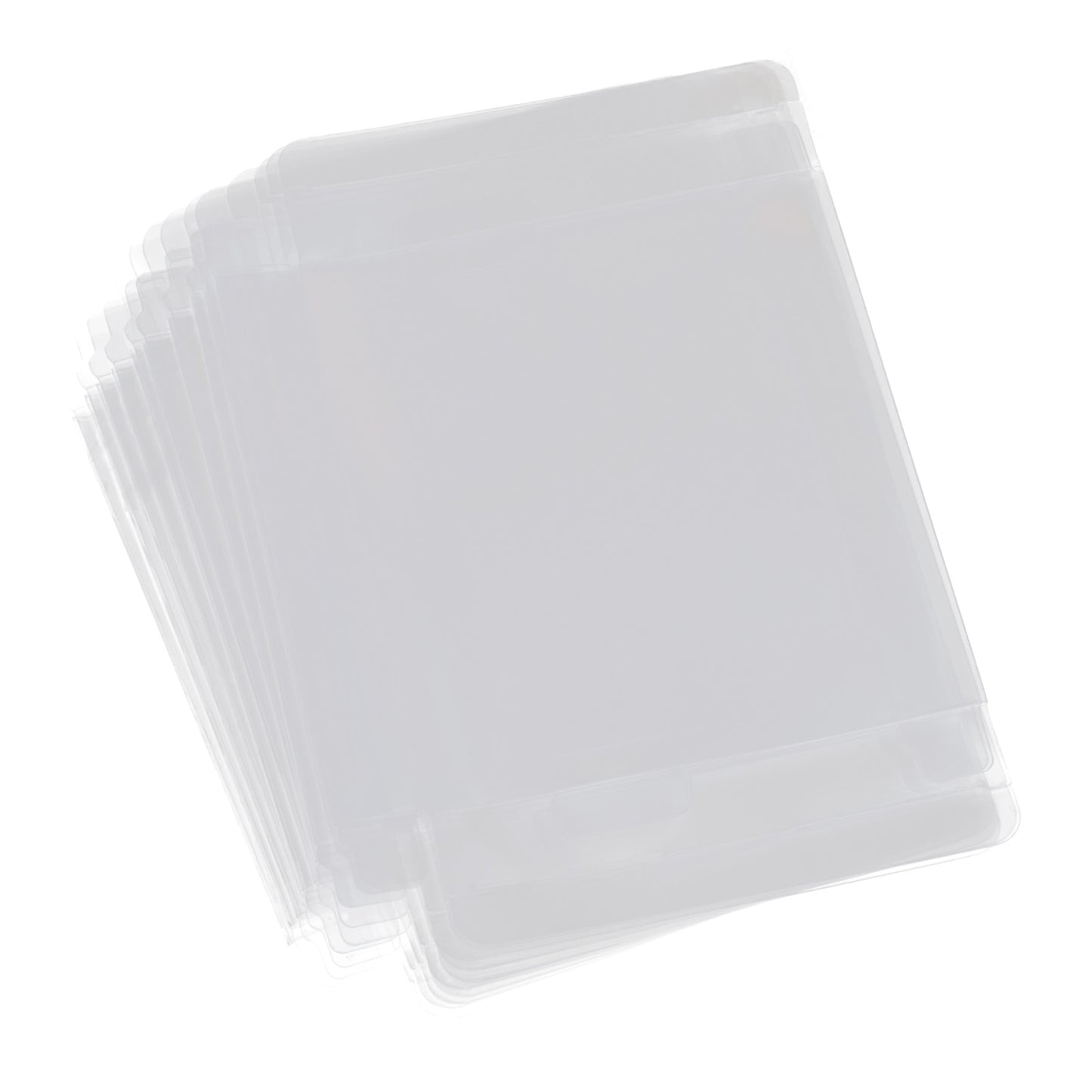 New Sleeves Carts Box Cartridge Protectors Crystal Clear Case For Nintendo NES