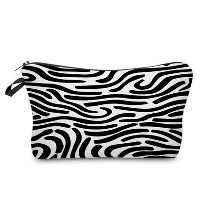 Leopard Printed Cosmetics Organizer Bag Storage Waterproof Makeup Purse Travel