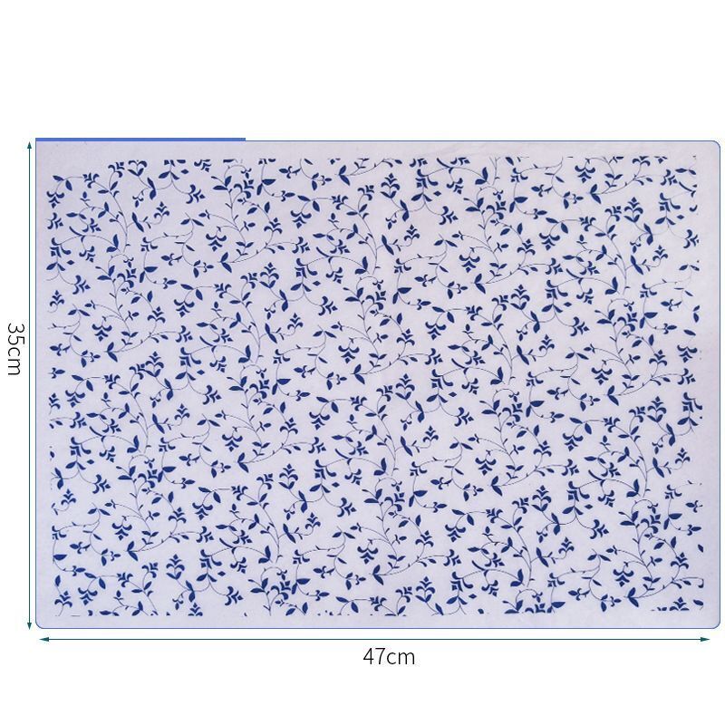 Ceramic Clay Transfer Paper Underglaze Colored Flower Decal Pottery Tool 47x35cm