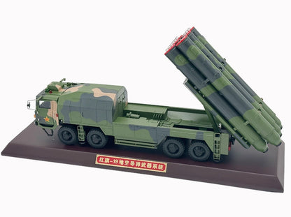 47CM 1:32 China HQ-19 Surface to Air Missile System Launcher Truck Diecast Model