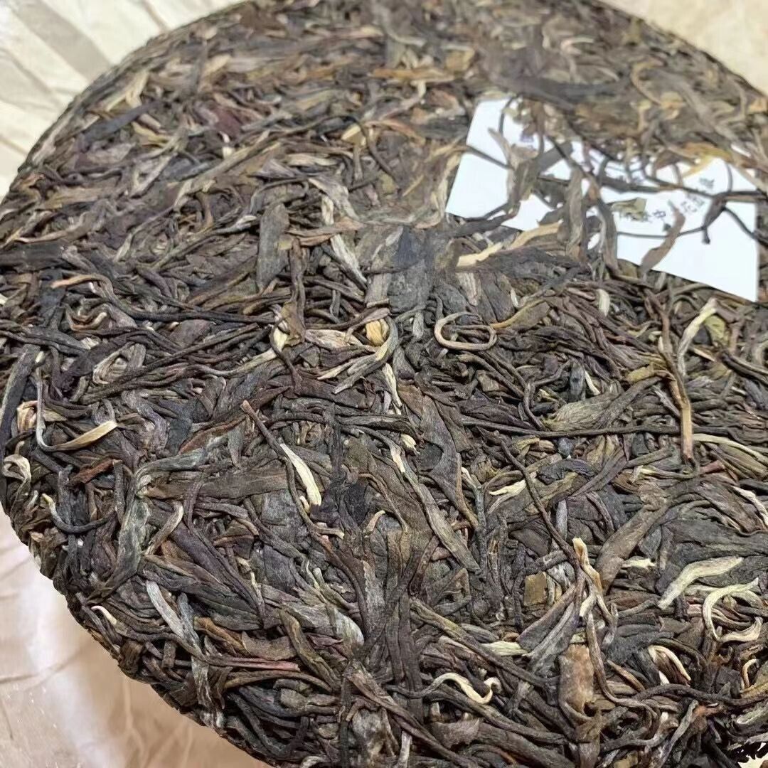 2003 云南 BanZhang YuanBeeng 未煮熟普洱茶蛋糕 生普洱茶-