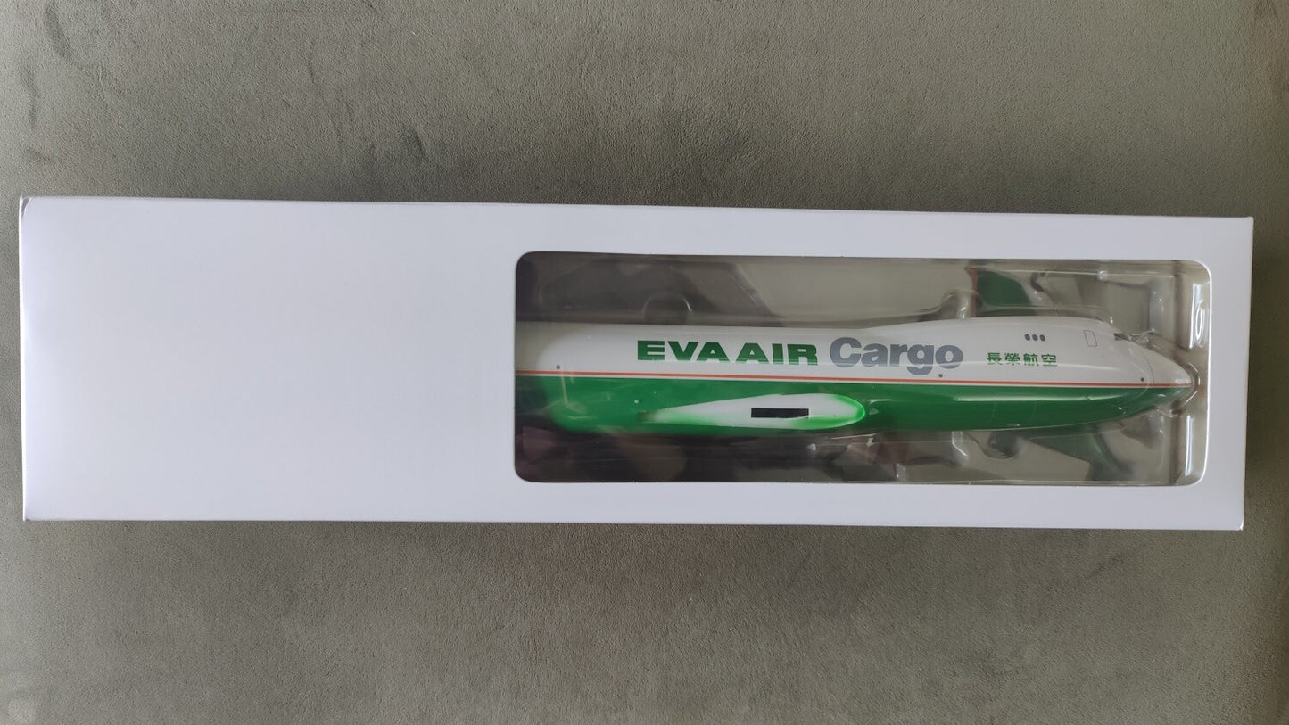 38CM 1:200 Hogan Eva Air Cargo Boeing 747-8F Airplane ABS Plastic Aircraft Model