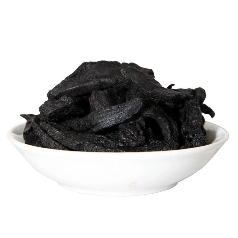 Shu Di Huang Rehmannia Root (Cooked) Chinese Foxglove Chinese Herbs 熟地黄