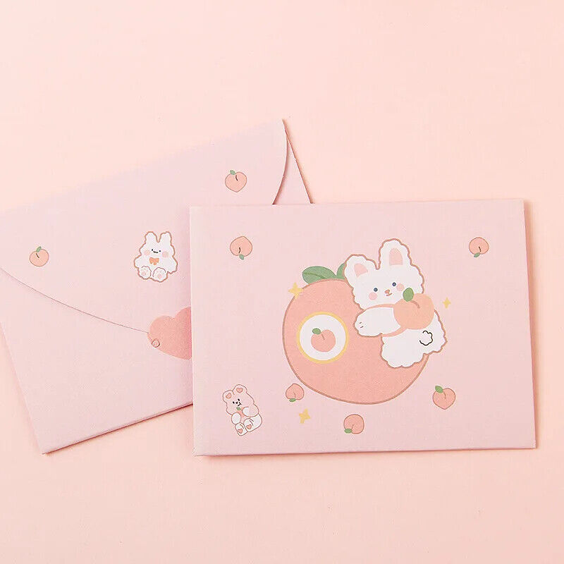 Greetings Card 50Pcs Cartoon Ins Student DIY Tanabata Teachers Day Wish Postcard