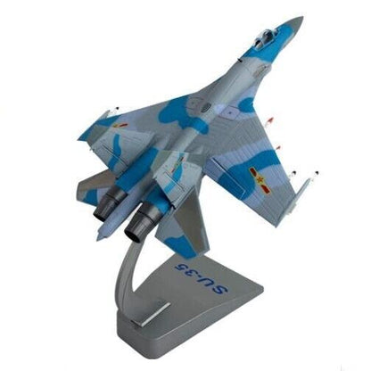 1:72 32CM SU35 Fighter Airplane Diecast Military Aircraft Plane Aeroplane Model