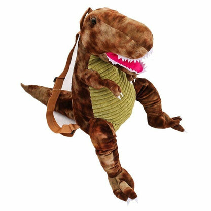 Backpack Parent-child Creative 3D Dinosaur Cartoon Plush Bag Children Kids Gifts