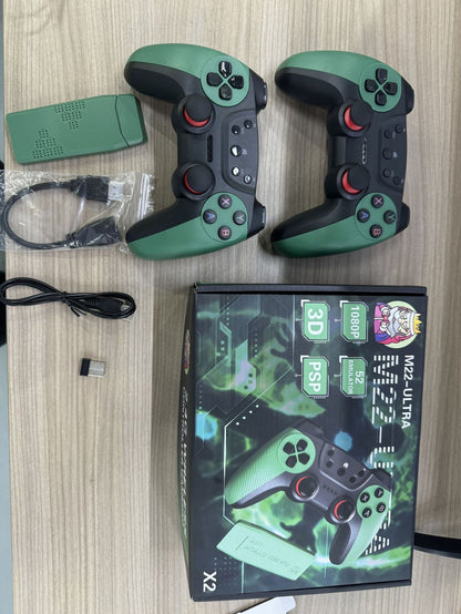M22-U home game console wireless 2.4G high definition arcade PSP retro doubles