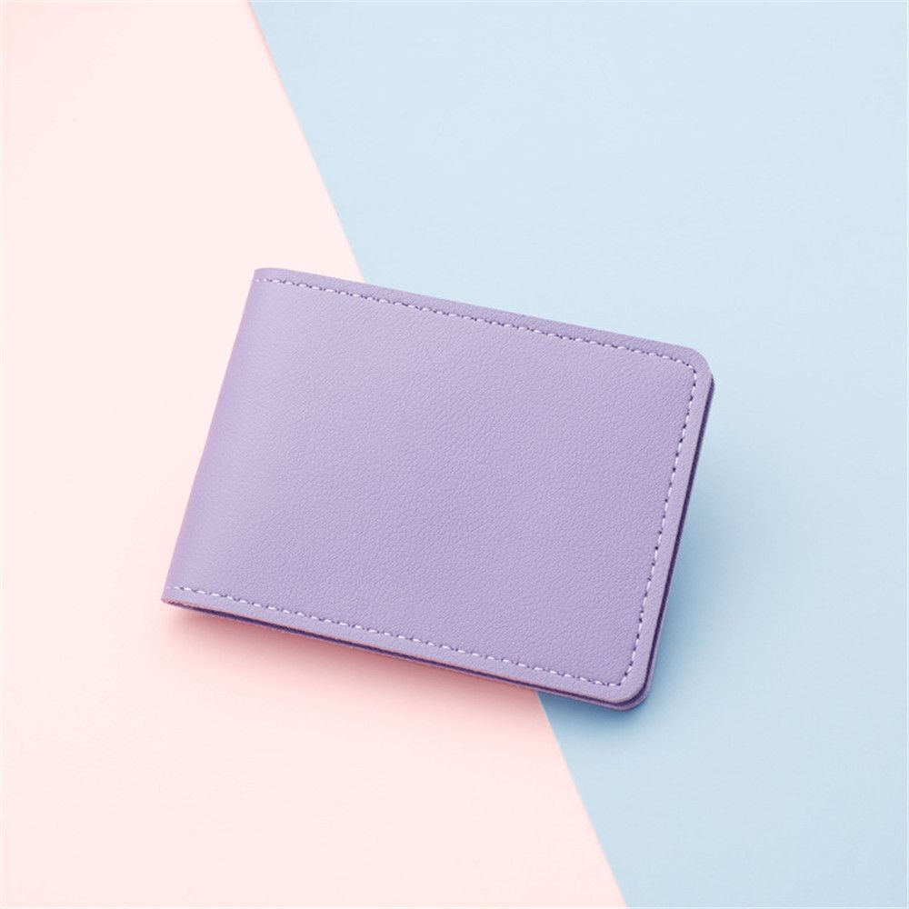 Card Holder Synthetic Leather Organizer Bag 10.8*7.7*1 CM Case White/Yellow/Red