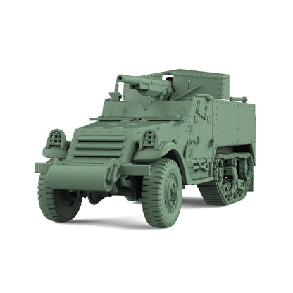 SSMODEL SS200551 1/200 Military Model Kit US M3 Multiple Gun Motor Carriage