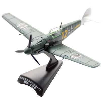 1:100 Scale Germany Messerschmitt BF109E Fighter Aircraft Alloy Model Souvenir