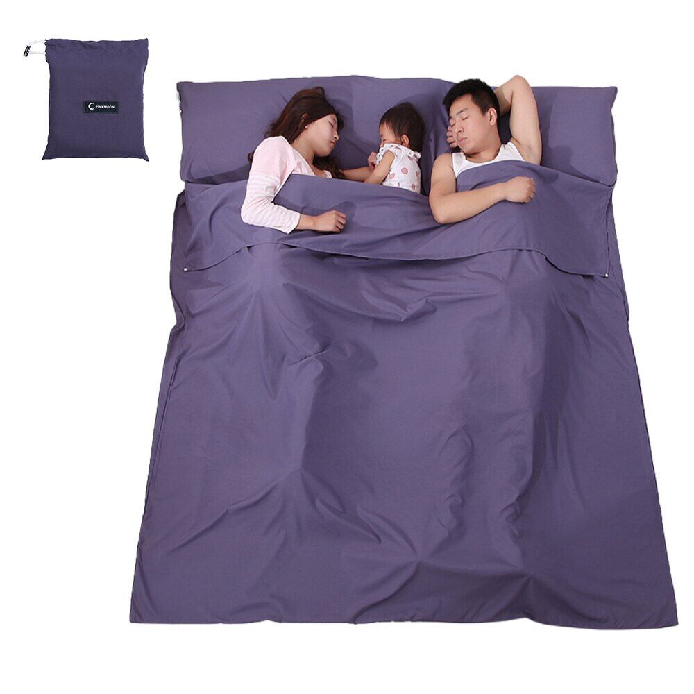 Lightweight Sleeping Bag Sleeping Sack Outdoor Camping Hotel Travel Sheet