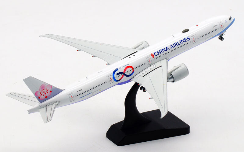 Aviation China Airlines Boeing 777-300ER B-18006 60TH 1/400 diecast plane model