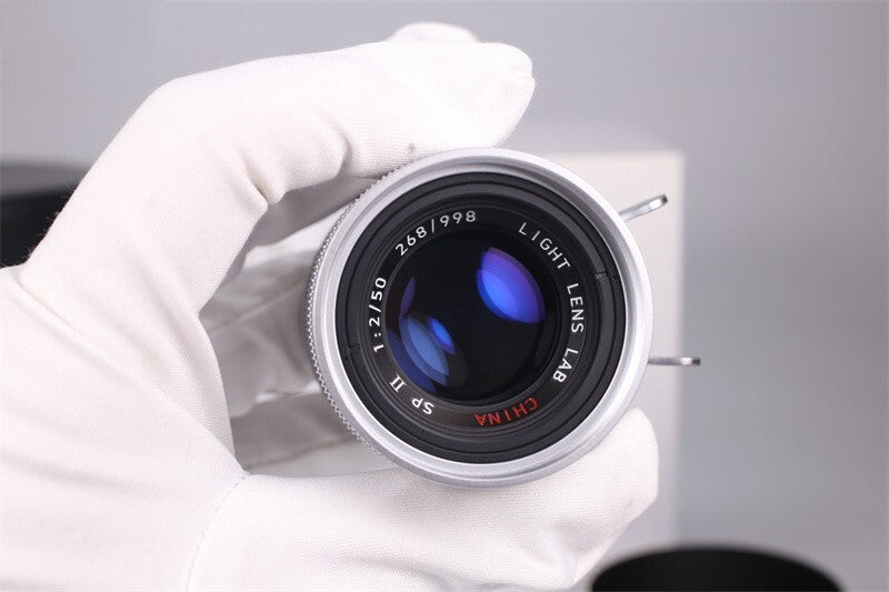 50mm F/2 Limited Light Lens Lab Speed Panchro II Chrome (Leica M-Mount) Lens