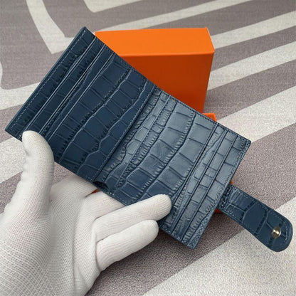 Durable Wallet Handbag Synthetic Leather Cardholder Wallet Card Bag 11*8*2cm 1PC