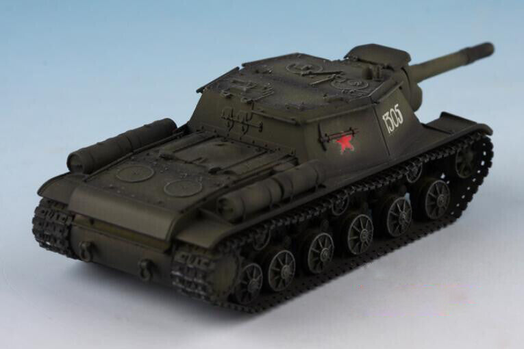 88MODEL WWII Soviet su-152 SU152 self propelled gun Camouflage 1/72 MODEL TANK