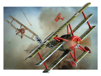1:48 Corgi Fokker DR.1 Triplane, Wolfram Freiherr von Richthofen Diecast Model