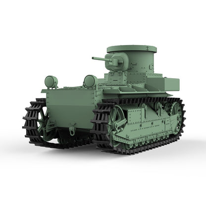 1/64 S Scale Military Model Kit US T1E2 Light Tank SS64746