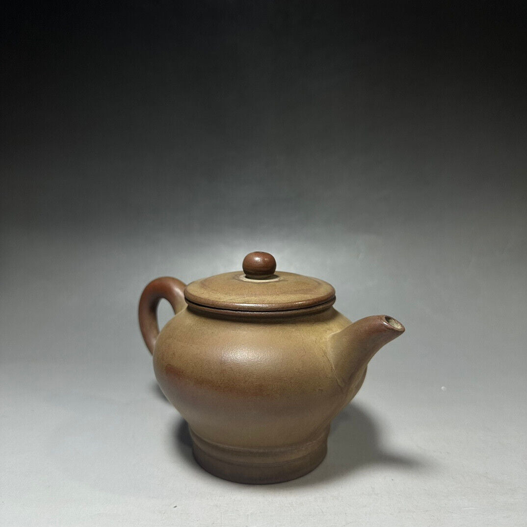 Chinese Yixing Zisha Clay Handmade Exquisite Teapot （圆珠 底款：陈鸣远）