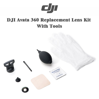 Original DJI Avata 360 Replacement Lens Kit–DIY, Tools,Cleaning,No Repair Center