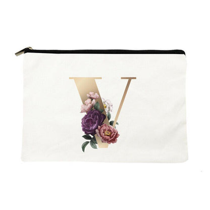 Makeup Bag Print Cosmetic Bags Bridal Party Bags Organizer Pouch Clutch Gift 1PC