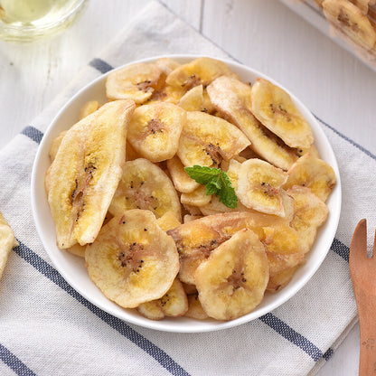 High Quality Dried Banana Chips Canned Snacks Dried Vegetables Fruits- 250g/500g