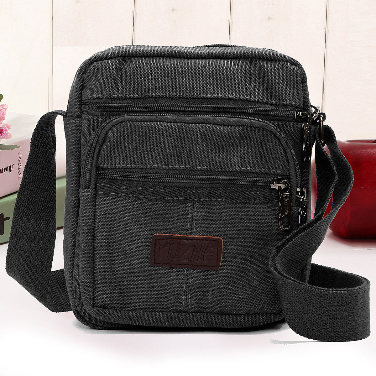 New Men Nylon Shoulder Briefcase Bag Military Tactical Laptop Pack Messenger Bag