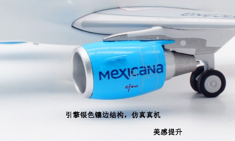 1:200 InFlight Mexicana AIRBUS A319 Passenger Airplane Diecast Aircraft Model
