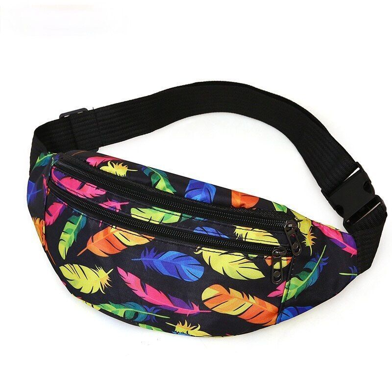 Holographic Waist Bag Sport Running Fanny Pack Crossbody Bag Fashionable Purse