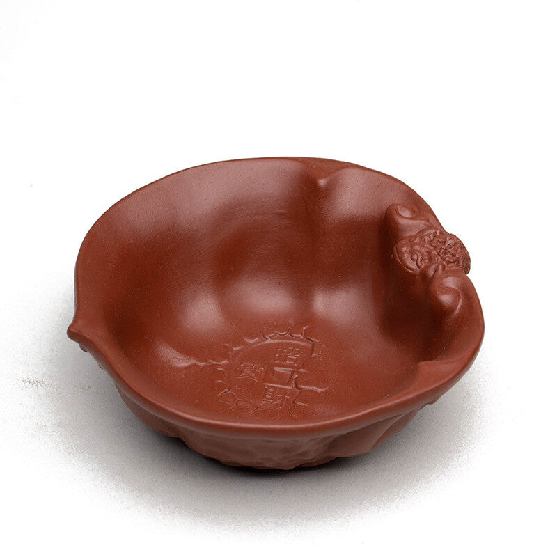 One Cup Handmade Craft Toad Mascot Wealth Design Coin Relief Yixing Zisha Teacup