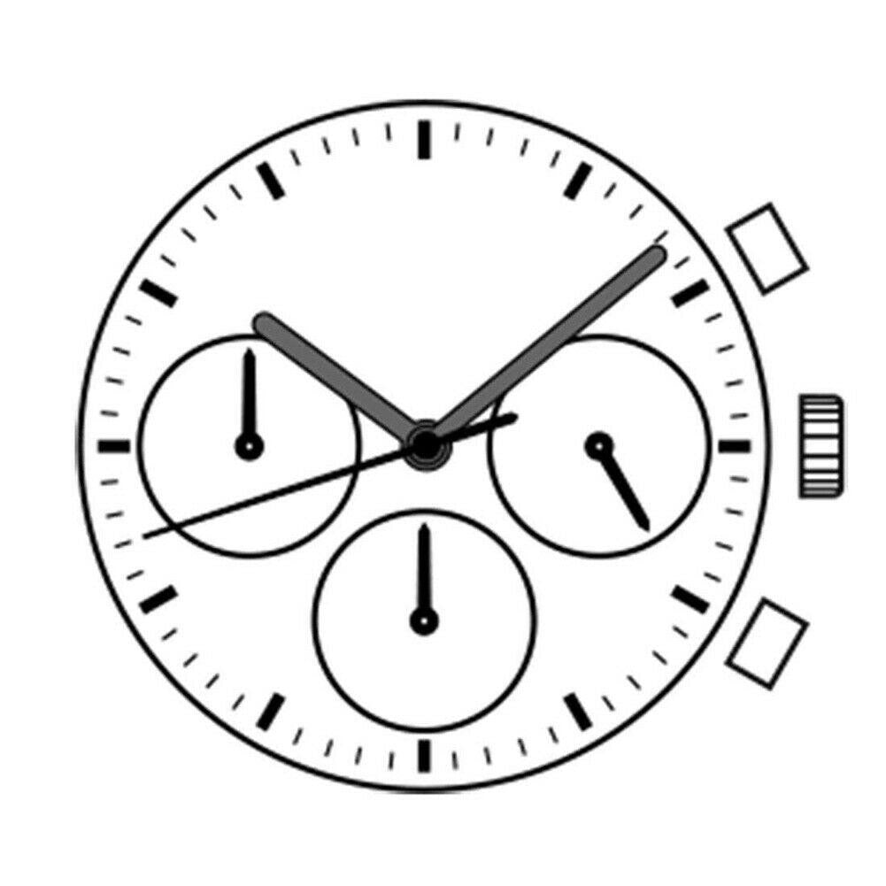 1.16in Diam 3.97mm Thick Watch Quartz Movement For Hattori Epson TMI VD54/54B