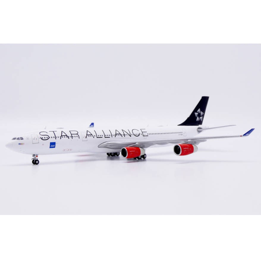 1:400 JC Wings SAS Airbus A340-300 Passenger Plane Diecast Aircraft Model