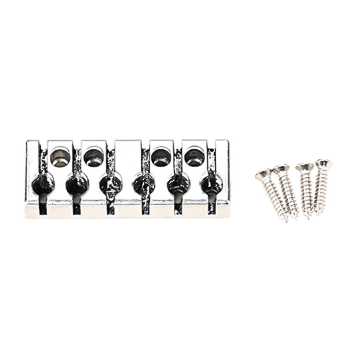 6 String Zinc Alloy Classical Guitar Locking Nuts for Headless Electric Guitar