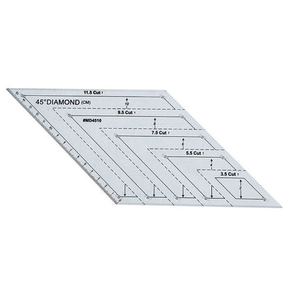 Patchwork Ruler Transparent Acrylic Quilting Yardstick Cloth Cutting Sewing Tool
